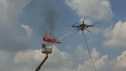 消防無人機有什么好處?(圖1) 消防無人機有什么好處?(圖1)