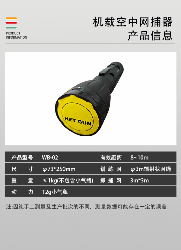 空中網(wǎng)捕器WB-02型(圖2)